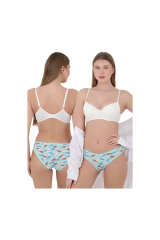 Kadınlar İçin Şıklık Ve Konforu Bir Arada Sunan Desenli Pamuklu Külot Renkli Çok Renkli