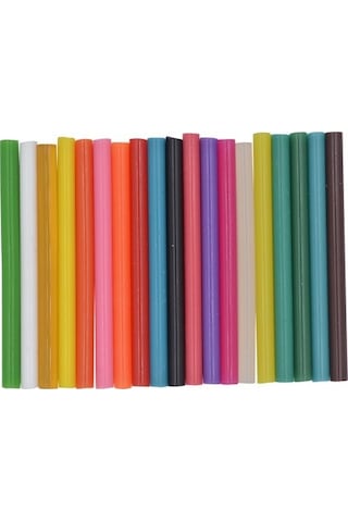 Venturemart Renkli Sıcak Eritme Yapıştırıcı Çubukları Vintage Damga Güvenlik Ambalaj Onarım Ara