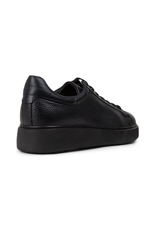 Deery Hakiki Deri Lacivert Erkek Sneaker Ayakkabı - 01954Mlcve03 Lacivert