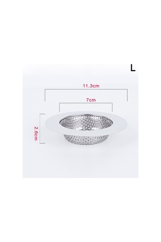 1 Adet Paslanmaz Çelik Lavabo Filtre Saç Süzgeçleri Yuvarlak Drenaj Mutfak Banyo Aksesuarları Small