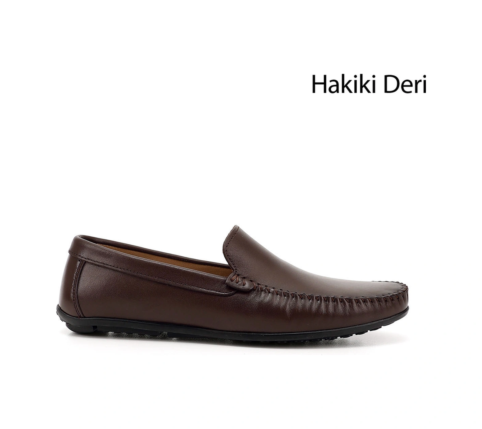 Gönderi R Erkek Kahve Antik Rok Hakiki Deri Loafer Ayakkabı Ddma35401006 Kahve