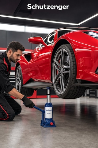 2 Ton Hidrolik Kriko Araç Oto Şişe Kriko Çantalı Çelik Yapı Paslanmaz C7 Kalite