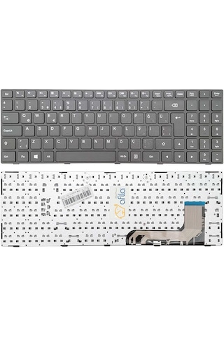 Lenovo Uyumlu ideapad 100-15IBY 80R8 Notebook Klavye (Siyah TR)