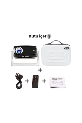 Lensun New15 Ev-ofis-okul Projektör - Beyaz