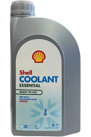 Shell Coolant Essential M Rtu Hazır Mavi Antifiriz-1 Litre