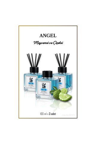 3'lü Angel Çubuklu Oda Kokusu 100 Ml Fresh