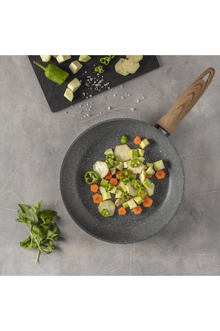 Leydi Marble Natura Granit Tava 26 CM