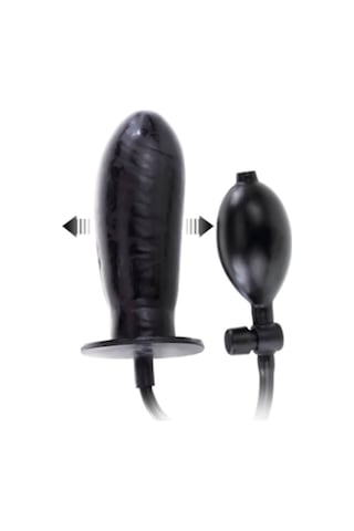 Hızlı Express Baile Big Joy Şişebilen Pompalı Anal Plug Zenci Penis Anal Tıkaç Tıpa