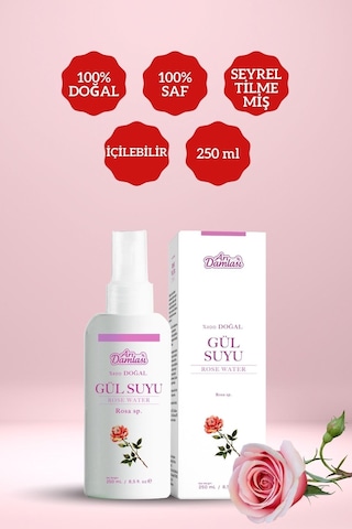 Arı Damlası Gül Suyu 250 ML