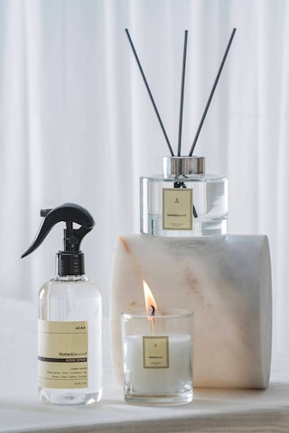 Golden Vanilla 3 Lü Oda Kokusu & Kokulu Mum Seti Karışık