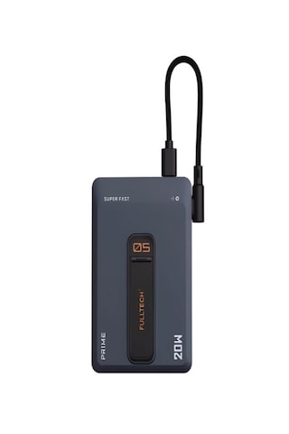 5000mah 20w Hızlı Şarj Kablosuz Magsafe Powerbank Type-c Kablolu/girişli Standlı - Siyah Siyah