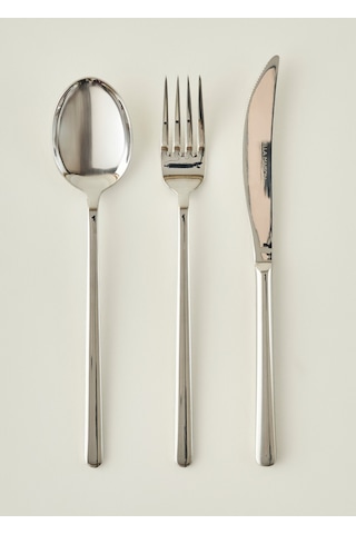 Bella Maison Milano 42 Parça Çatal Kaşık Bıçak Seti Silver Silver