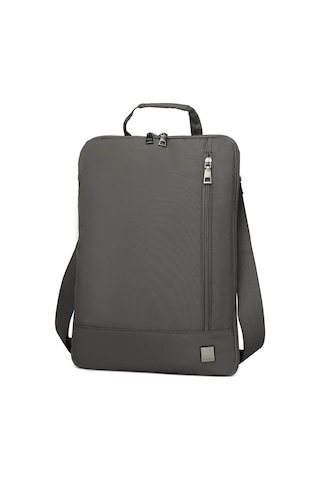 Smart 180 Derece Açılabilir Koruma Bölmeli 15,6 İnç Laptop El Ve Omuz Çantası Koyu Kahve Koyu Kahve