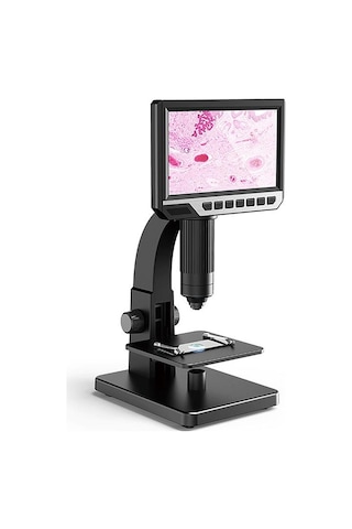 Exeo 12mp 2000x 7 İnch ips Ekran Dijital Mikroskop Şarjlı