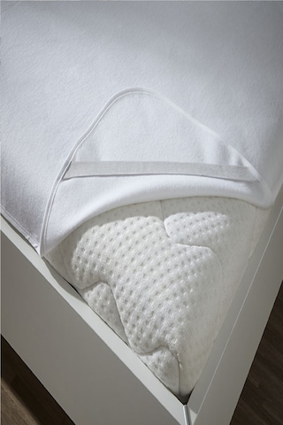 Divanev 70x120 Cm Pamuk Bebek Alezi Köşe Lastikli Sıvı Geçirmez Beyaz