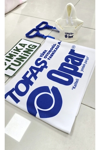 Tofaş Opar Otomobil Torpido Havlusu Ve 2'li Kol Tutamaçı Ve Vites Poları 1 Adet