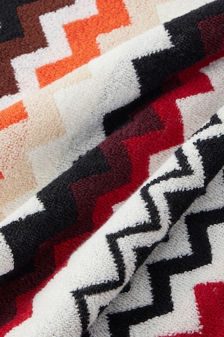 Missoni Best Zigzag %100 Pamuk Terry Banyo Havlusu Kırmızı-çok Renkli