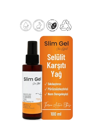 Selülit Karşıtı Sıkılaştırıcı & Pürüzsüzleştirici Nemlendirici Vücut Bakım Yağı