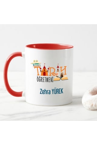 Kişiye Özel Tarih Öğretmeni Kupa Bardak Ha33