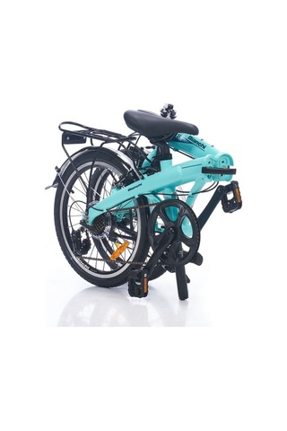 Bıanchı F013-d 20 Jant Katlanabilir Bisiklet 330h Al-6061 7 Vites Md Darkgrey-celeste Çok Renkli