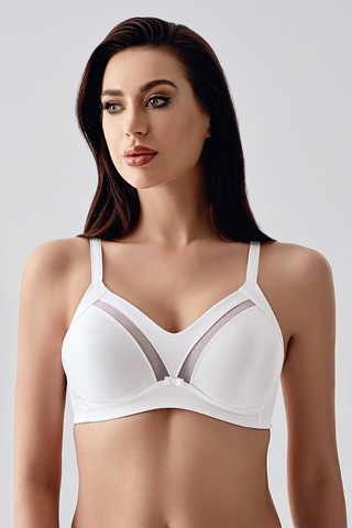 New Bra 34/35- 2303 Telsiz Toparlayıcı Sütyen Beyaz