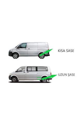 Vw T5 Kısa Şase 2016 2017 2018 2019 2020 2021 2022 2023 Araca Özel Yan Basamak