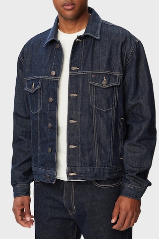 Tommy Jeans Pamuklu Relaxed Fit Kot Ceket Erkek Mont Dm0dm23328 1bk Mavi