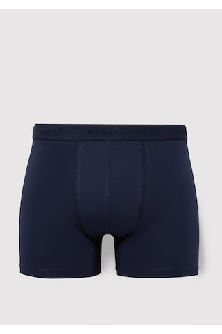 Mavi - 3lü Basic Boxer 0911411-900 Siyah