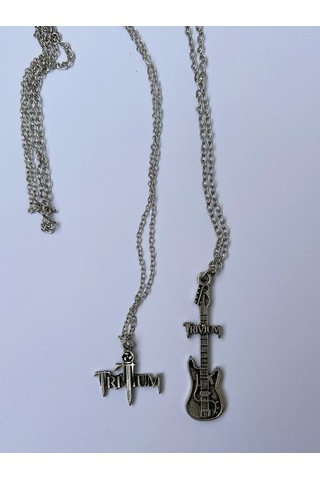 Paytak Moda Trivium Bff 2li Rock Metal Grup Zincir Kolye Pytkznkly0163