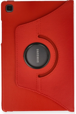 Newface - 706 - Samsung Galaxy Uyumlu T500 Tab A7 10.4 Kılıf 360 Tablet Deri Kılıf - Csmo-tex - - Kırmızı