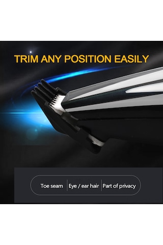 Kosona Evcil Hayvan Ayak Tüy Kesici Köpek Kedi Tırnak Altı Tüy Düzeltici Usb Şarjlı Pratik Elektrikli Makas Pil Dahil