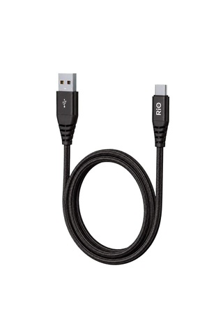 Flayse Nylon Örgülü Type-c Kablo 2 Metre 2.4a Hızlı Şarj Qualcomm Qc 3.0