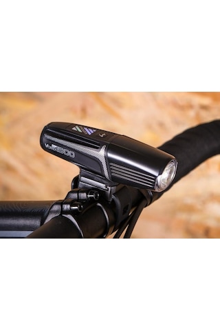 Moon Meteor Vortex Pro 1300lm Usb Şarjlı Bisiklet Ön Far Aydınlatma Siyah