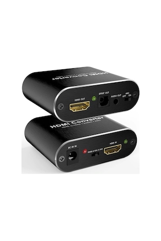 Hdmi To Hdmi Optik Stereo 2.0 4K Ayırıcı Çevirici 4365P Dönüştürü