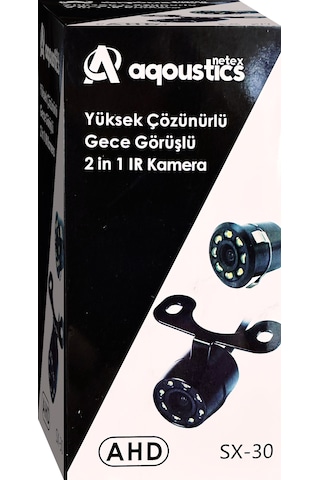 Ahd Yüksek Çözünürlüklü Araç Kamerası Ön Arka Yan Ve Ayna Altı Kullanımlı Kelebek Ve Tampon Uyumlu Gece Görüşlü
