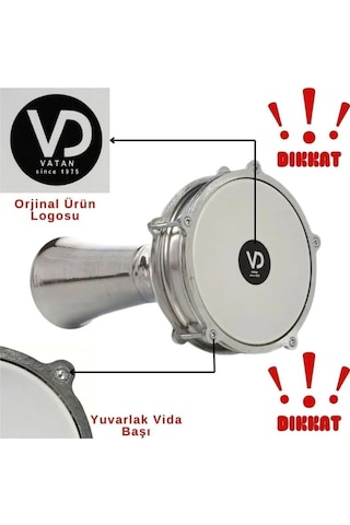 Vatan 134 Alüminyum Darbuka