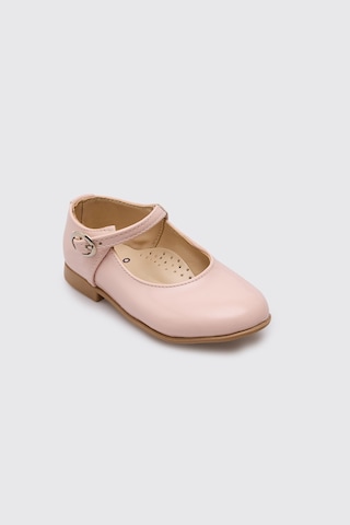 Panço Kız Bebek Pudra Babet 2612gb10022 Pembe