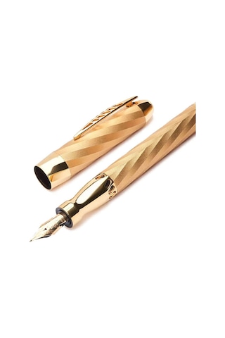 Pineider Matrix Ag925 Yellow Gold Dolma Kalem Spp5401614 Standart