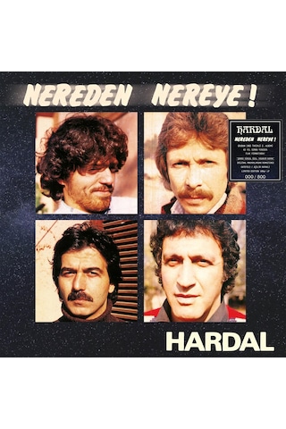 Hardal - Nereden Nereye Limited Numaralı Siyah Plak