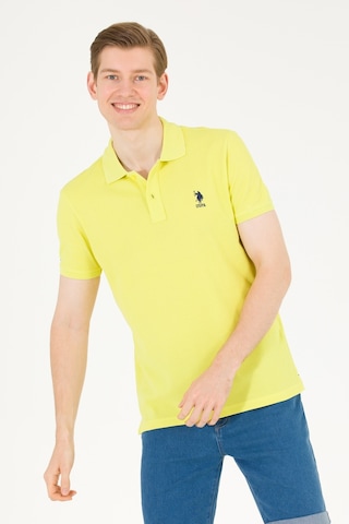 U.S. Polo Assn. Erkek Citron Basic Tişört 50263238-Vr168 Yeşil