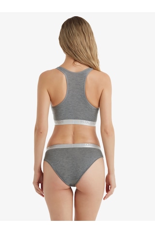 Blackspade 1620 Kadın Silver Slip Gri Melanj Gri