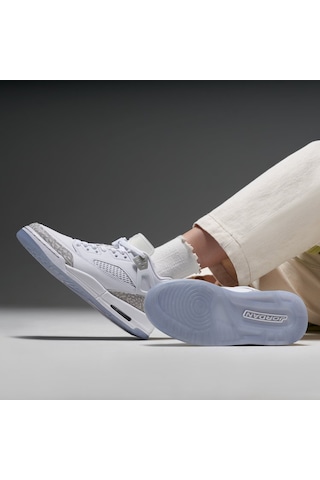 Nike Air Jordan Sipizike Low Gs Kadın Ayakkabı-sportxoutlet Beyaz - Gri