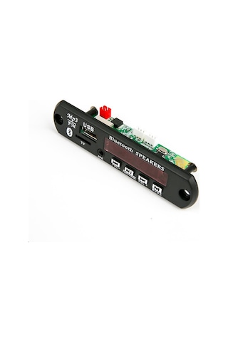 Mp3 Çözücü Modülü Sd Kart Girişi, Usb 2.0, Fm Radyo, Uzaktan Kumanda B Kalite