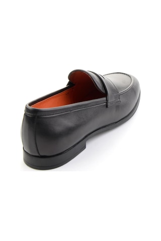 Siyah Hakiki Deri Erkek Loafer Ayakkabı E01648611803 Siyah