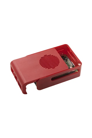 Raspberry Pi 4 Kırmızı Muhafaza Kutusu