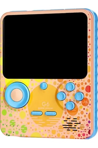 Winex G6 Retro 3.5" Tv Bağlanan Oyun Konsolu Mavi (666 Klasik Oyunlar)