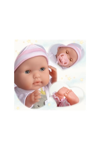 Berenguer Oyuncak Bebek 38 Cm - Pembe Ve Aksesuar Seti