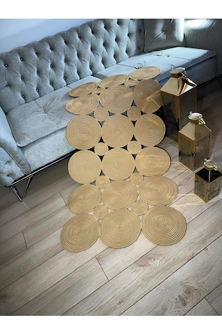 Jüt Kilim, Paspas, Mutfak Halısı, Banyo Paspası, Kilim, Halı, Oturma Odası Halısı, El Dikim Özel Kil Perla