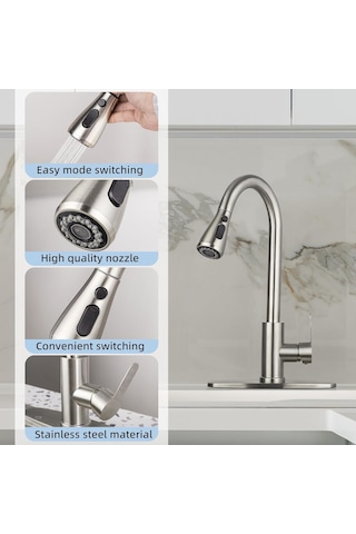 Mutfak Lavabo Musluğu Püskürtme Püskürtücü, Yardımcı Püskürtme Rv Bar Destek Plakası 1