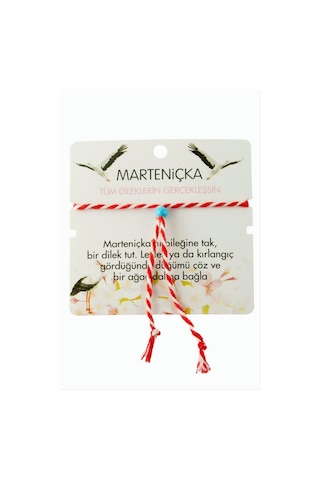 Mavi Boncuk Marteniçka Bileklik - Mavi N145